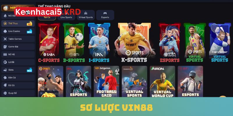 Sơ lược Vin88